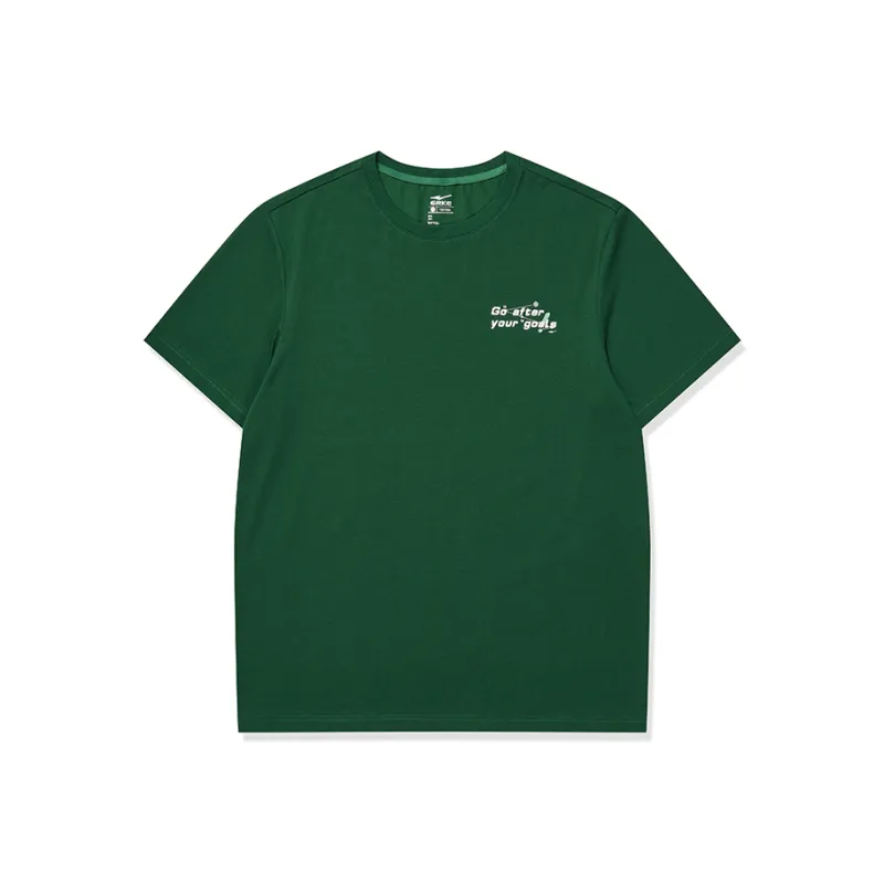 Erke Life Collection T Shirt Men's Green Amber-0