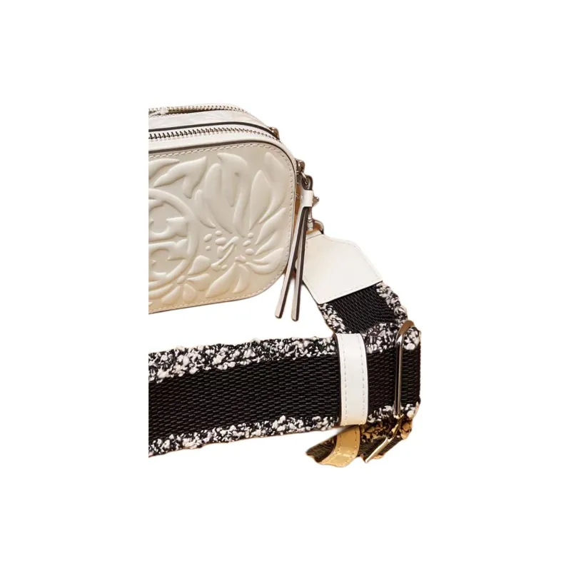 TORY BURCH Miller Leather Shoulder Bag Regular Mini Women's White-2