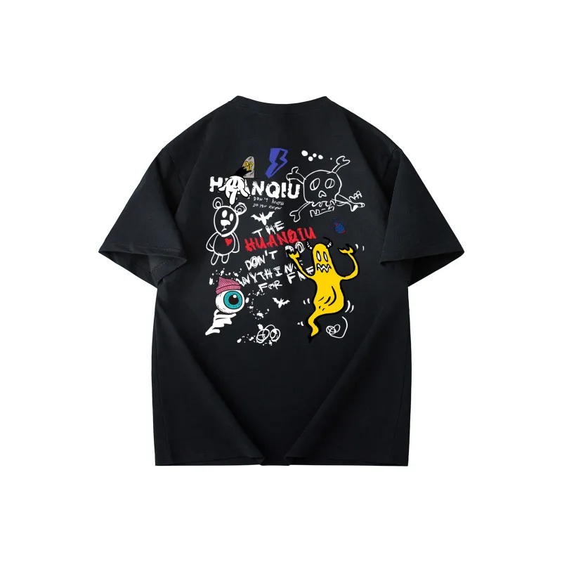HUANQIU T Shirts Unisex-2