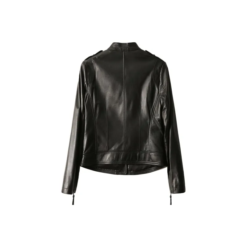 Kele Coco Leather Jacket Women's Black-1