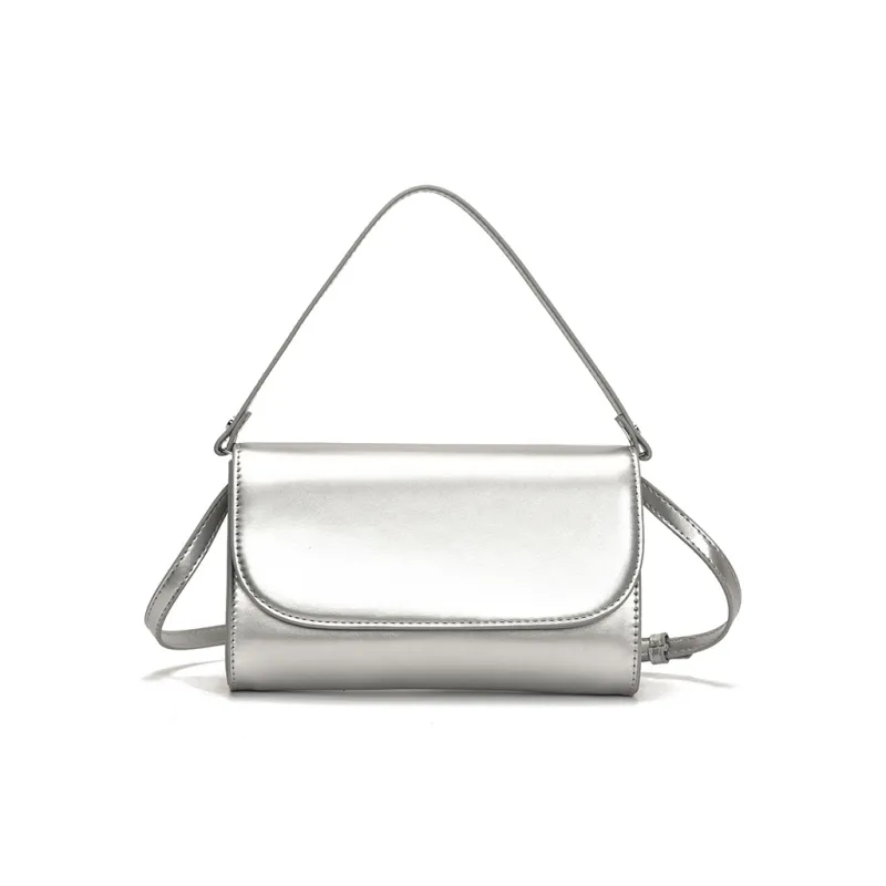 Yalu PU Handbag Women's Silver/Black/Red/Pink/White-1