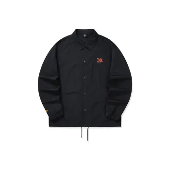 Erke x QIZAILIANMING Life Collection Jacket Men's Jet Black