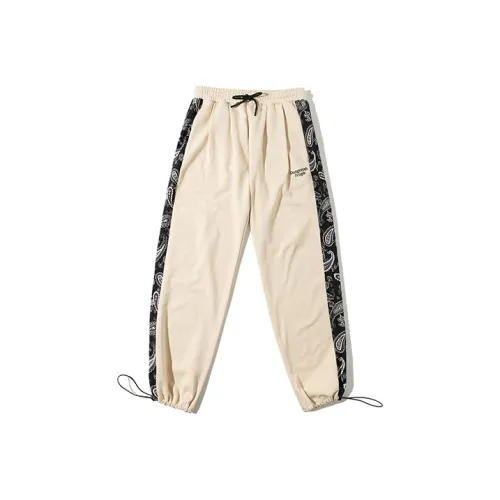DANGEROUSPEOPLE Knitted Sports Pants Unisex Khaki