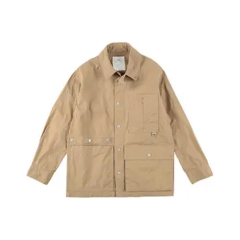 GARAGE Jackets Coats Unisex Beige