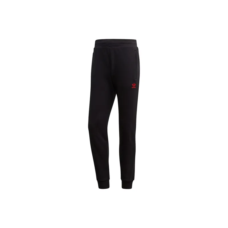 Adidas Originals Trefoil Knitted Sweatpants Men Black-0