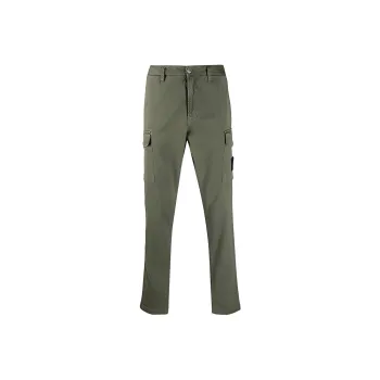 STONE ISLAND Cargo Pants Men Green