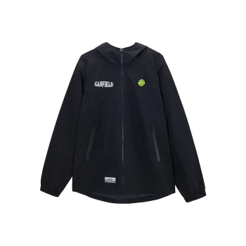 FUN X Garfield Trench Coat Unisex Black