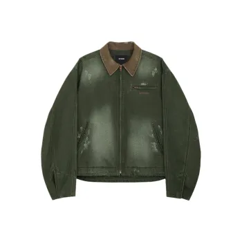 WE11DONE SS24 Jackets Coats Unisex Khaki