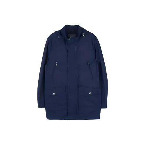 Brunello Cucinelli Jackets & Coats Men's Marine Blue