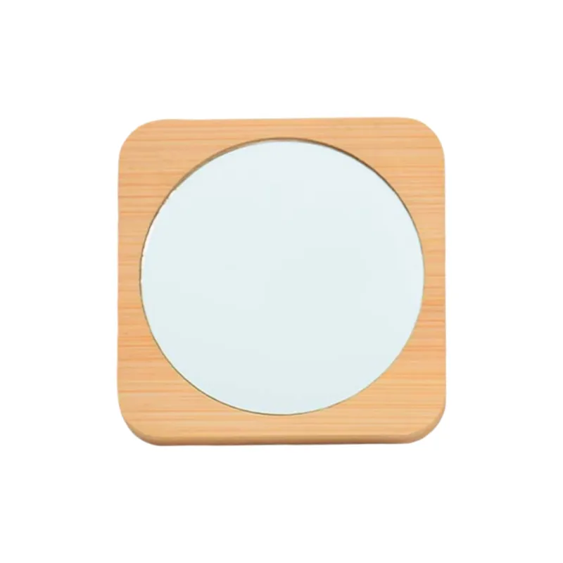 Gentle Welcome Solid Wood Decorative Mirror With Lace Trim Make Up Mirrors-0