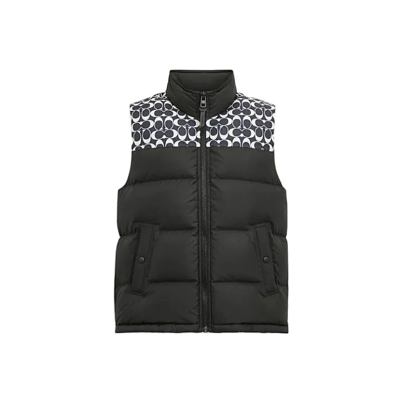 COACH SS24 Down Jacket Men's Black-0