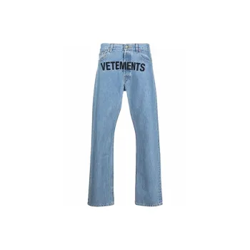 Vetements Jeans Men Blue