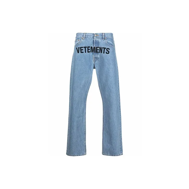 Vetements Jeans Men Blue-0