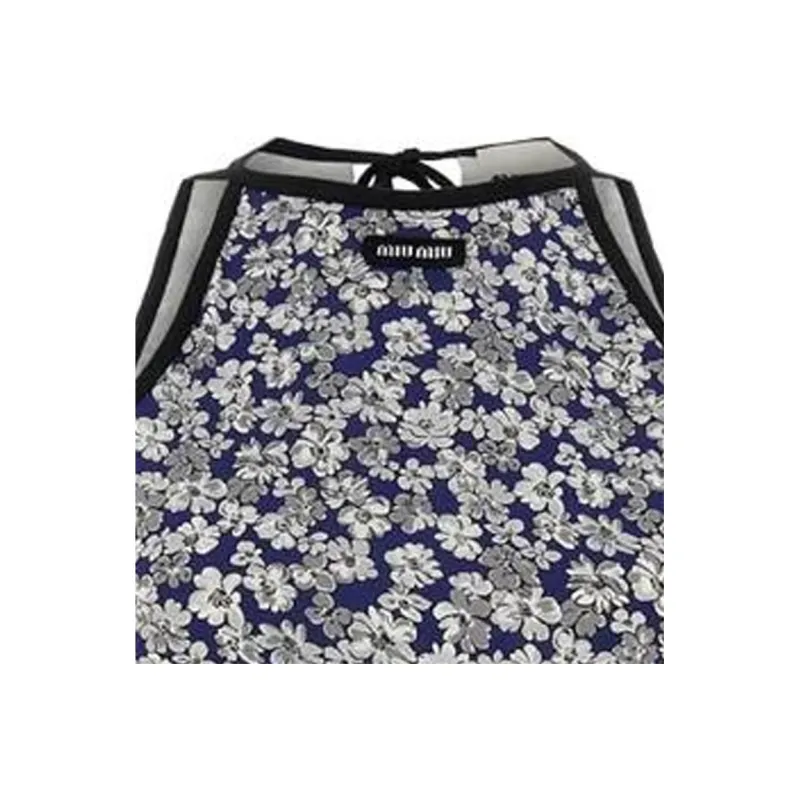 MIU MIU Floral Printed Dress-2