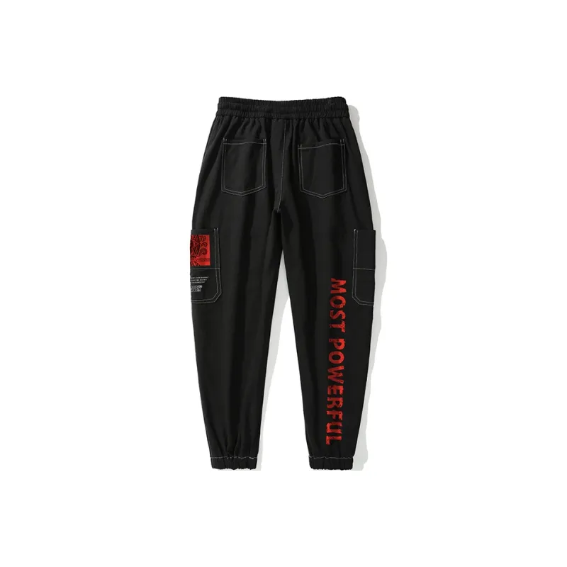 SANSYAS Jogger Jeans Unisex Black-0