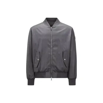 Moncler Aver Reversible Zip-Up Bomber Jacket