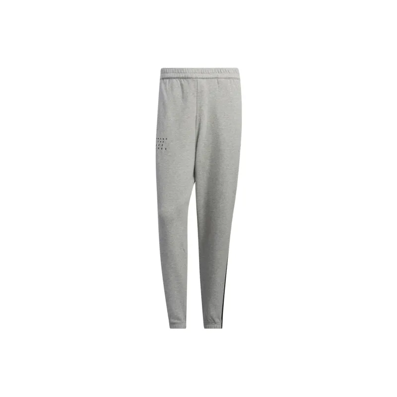 Adidas Knitted Sweatpants Unisex Gray-0