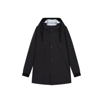 CROQUIS Trench Coats Men 001 Jet Black