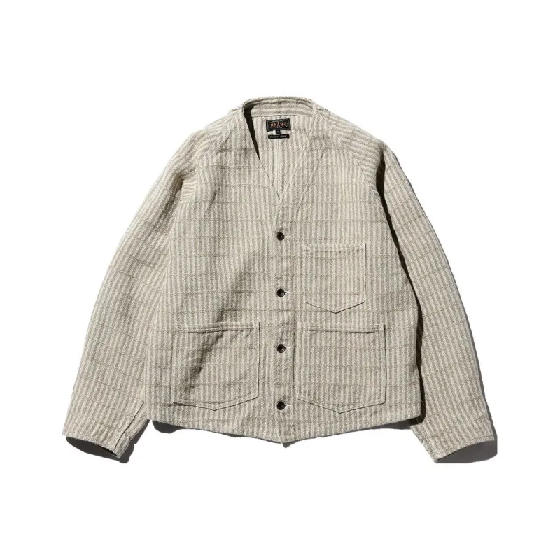 Beams SS24 PLUS Jackets & Coats Men's Natural-0