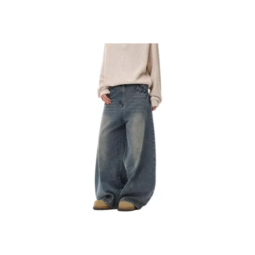 PAINT STAIN Fashion Versatile Jeans Unisex Classic Black