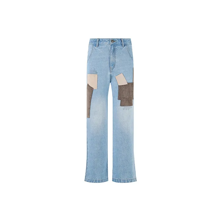 CHIGGALAB Jeans Unisex Light Blue-0