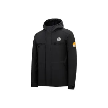 Erke Trench Coats Men Jet Black