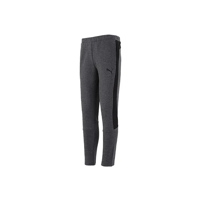 PUMA EVOSTRIPE Knitted Sweatpants Men Dark Gray-0