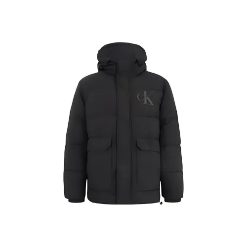 CALVIN KLEIN Puffer Jacket Winter Men's Black