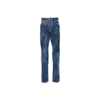 DSQUARED 2 Distressed Cool Guy Slim Fit Jeans