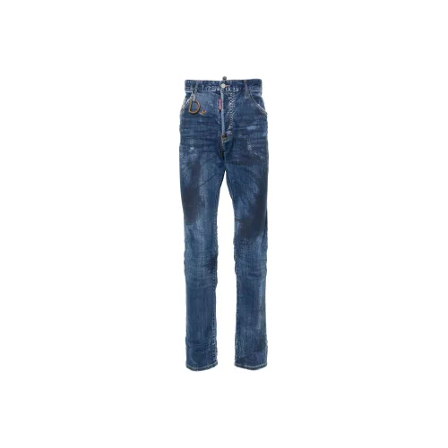 DSQUARED 2 Distressed Cool Guy Slim Fit Jeans