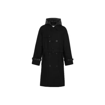 COACH Trench Coats Men Black