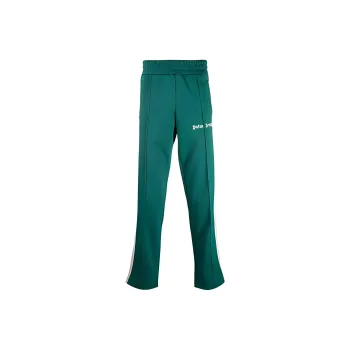 PALM ANGELS Knitted Sweatpants Men Green