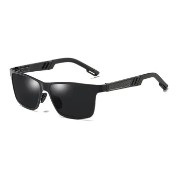 YUZHAOLIN Aluminum Magnesium Alloy Square Sunglasses Unisex