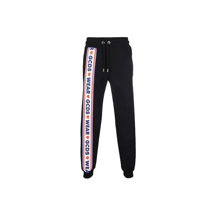GCDS Logo Printed Drawstring Track Pants-0