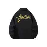 Black with Yellow Embroidery