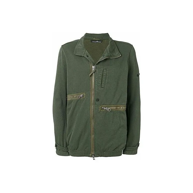 STONE ISLAND Jackets Coats Men's Green-0