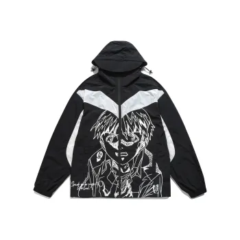 Guuka Trench Coats Unisex Black