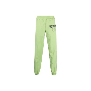 MOSCHINO Knitted Sweatpants Men Green