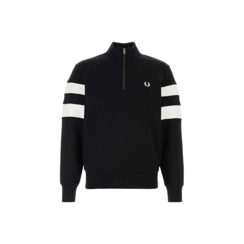 FRED PERRY Logo embroidered Sweatshirt-0