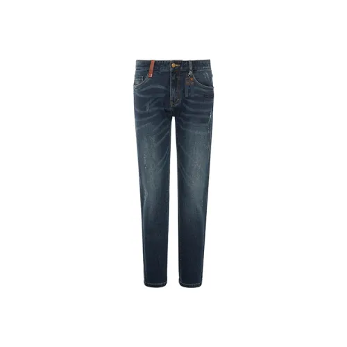 DAVID NAMAN Jeans Men Navy Blue
