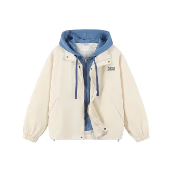 LIVINGTOWN Jacket Unisex Beige Blue