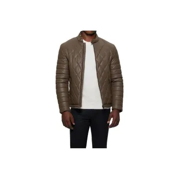 GUESS Jackets Coats Men's Brown