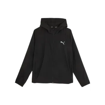 PUMA RUN FAVORITE WOVEN HOODED JACKET M Jacket Men's Black
