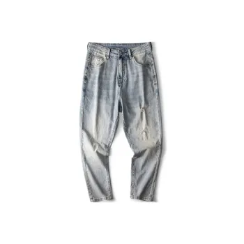 FAIRWHALE Jeans Unisex Light Blue