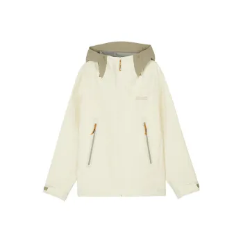 Skechers Mountain And Wild Outdoor Series Jackets Coats Men's Cream Beige White