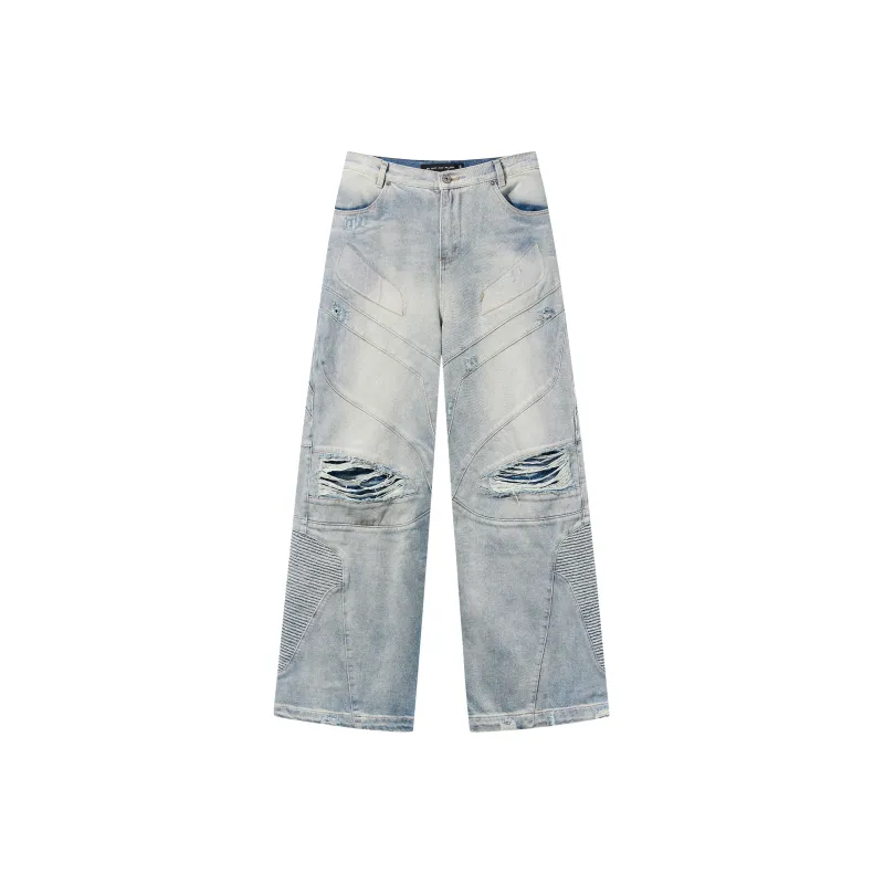 BLINDNOPLAN BLIND NO PLAN Vanguard Jeans Unisex Blue-6