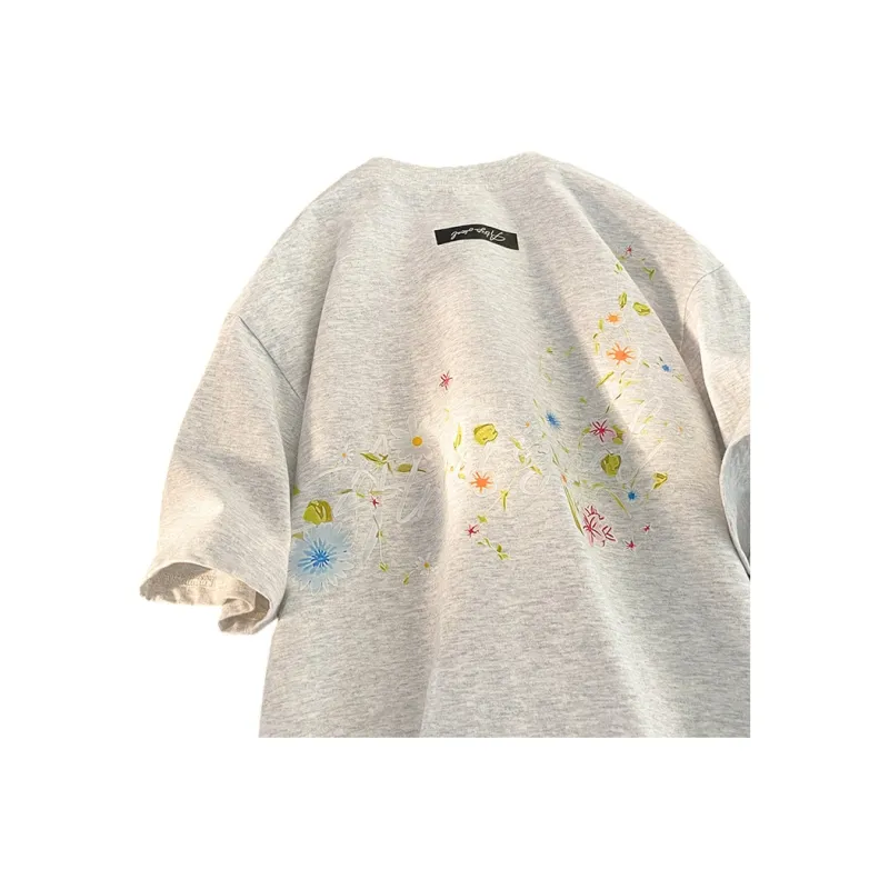 FORCEPULR T Shirt Unisex White Heather Gray-1