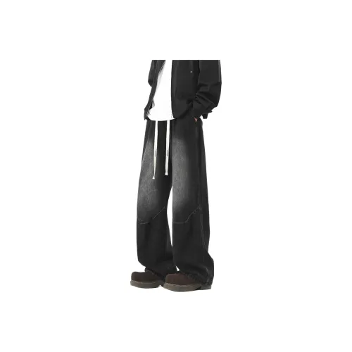 KULAIYA Jeans Unisex Black