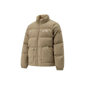 LiNing Sports Trend Series Down Jacket Men's Light Chestnut Brown