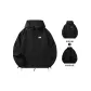 Black (3-in-1 Thickened and Fleece-Lined Coat)